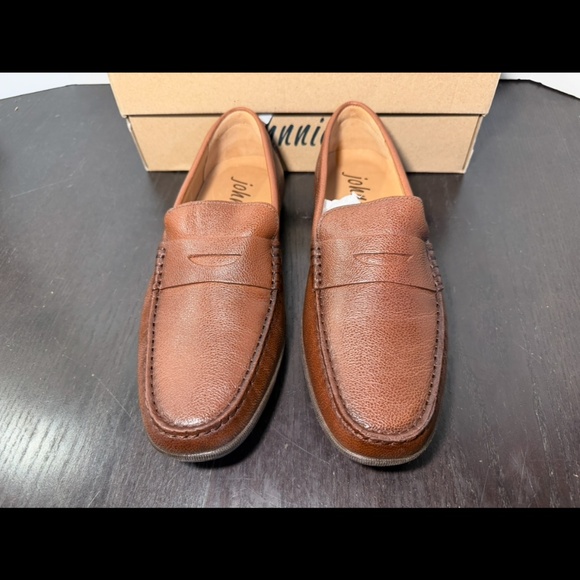Johnnie-O Moxy Leather Penny Loafers Shoes Bourbon Brown Mens 10M main image 15